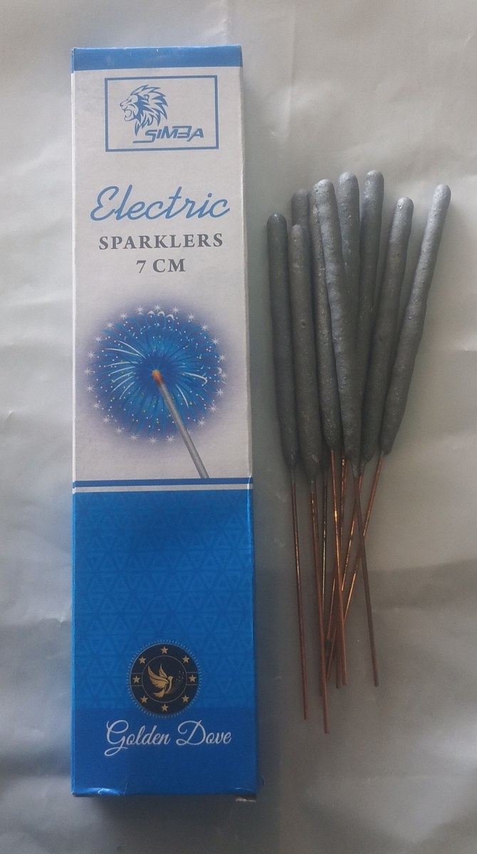 7 Cm Electric Sparklers