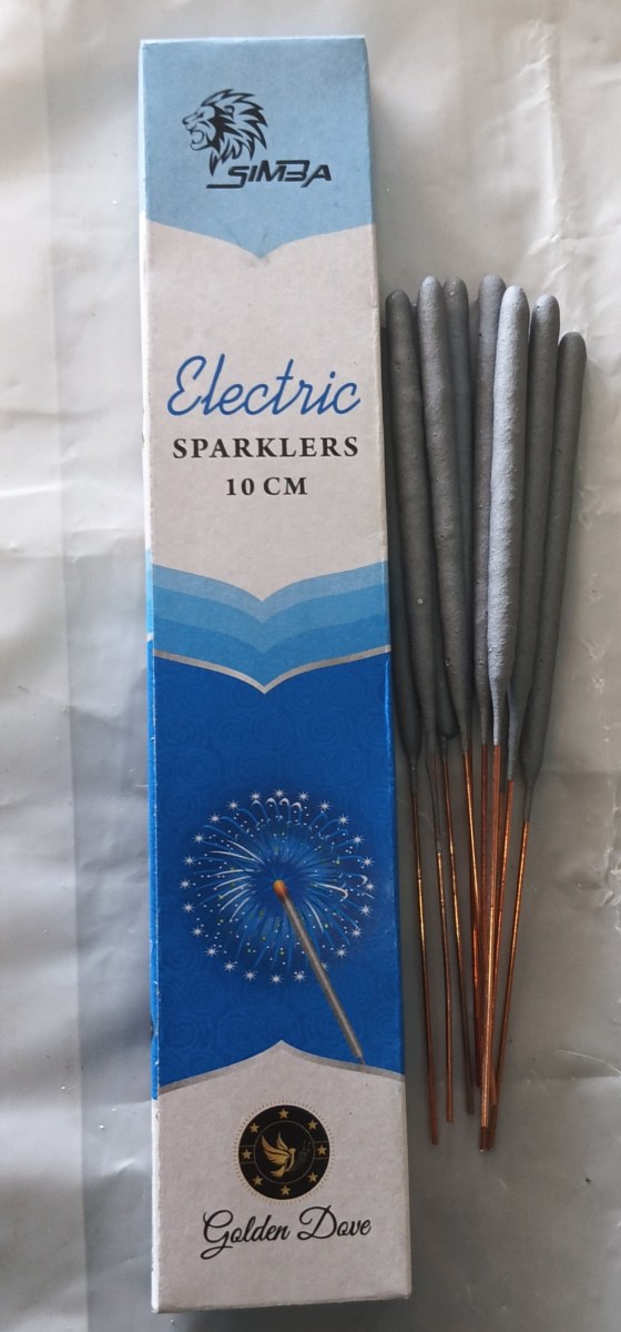 10 Cm Electric Sparklers